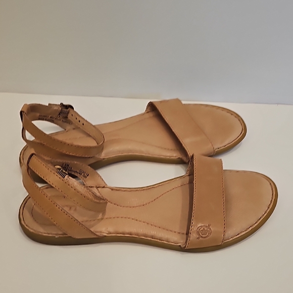Born Alice Brown Leather Sandals Size 7.5M - Picture 7 of 10
